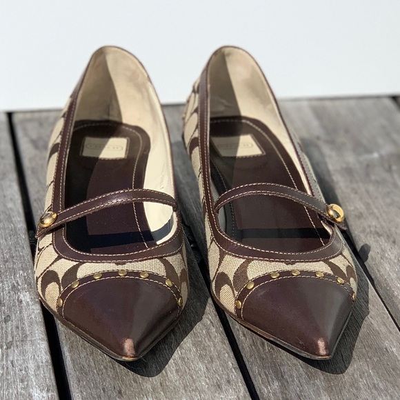 Coach Shoes - Coach Kitten Heels